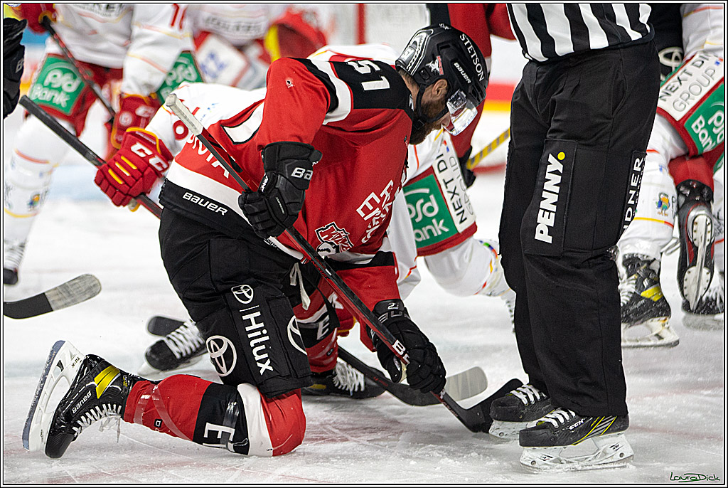 PENNY DEL; Koelner Haie- Duesseldorfer EG; Koeln, 16.01.2022